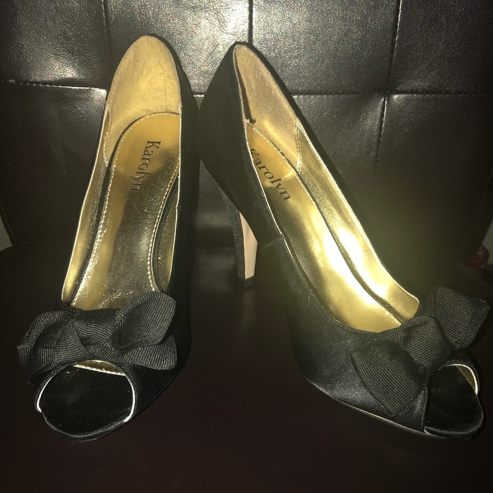 Karolyn Peep Toe Heels